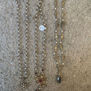 Elegant vintage handmade necklace Set